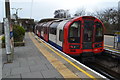 Train at Loughton station in IG10 4DL