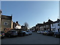 Looking southwards down Frant High Street in TN3 9DR