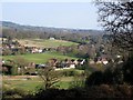 Wonersh from Chinthurst Hill in GU5 0DH