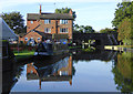 The Ashby Canal near Hinckley in Leicestershire in LE10 2QP