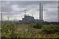 View towards Tilbury Power Station in RM18 8BH
