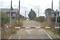 Level crossing, Marsh Farm in SS17 9HQ