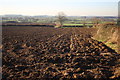 Ploughed Field Near Adber in BA22 8AR