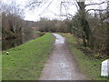 The Leeds and Liverpool Canal Towing Path 11.25 miles from Leeds in BD17 7LE