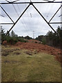 400KV pylons and electricity lines crossing Millersford Plantation in SP6 2NT