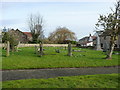 Churchyard of St Thomas' church, Scotton in HG5 9HX