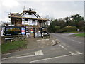 New development under construction by Beadles Lane in RH8 9JX