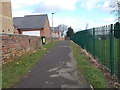 Footpath - Church Street in S72 9FF