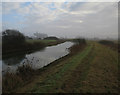Bridleway by the River Wissey in West Dereham