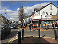 Bustling Bury Park along Dunstable Road, Luton in LU1 5BJ