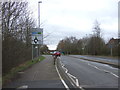 Approaching Three Pots Roundabout on Rugby Road (B4109) in LE10 2JP