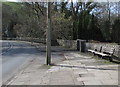 Two roadside benches, Llwydarth Road, Maesteg in CF34 9RB