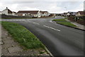 Junction of Curlew Road and Sandpiper Road, Porthcawl in CF36 3HU