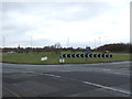 Roundabout on the A47 near Earl Shilton in LE9 8NG