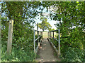 Footbridge over Pods Brook in CM77 6BY