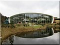 A  space  age  swimming  pool  at  Center  Parcs  Woburn in MK43 0RB