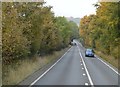 Autumnal colours, A303 in BA12 6AZ