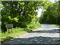 Shalford Road enters Duckend Green in CM77 6BY
