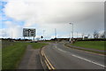 Station Road approaching the A79 in KA9 1UP