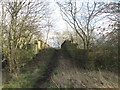 Bridge over the dismantled railway near Heath Farm in WF1 5SQ