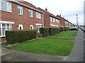 Houses on the north side of Felton Avenue in NE34 7HX