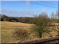 View from a Peterborough-London train - Fields near Brookmans Park in AL9 7RT