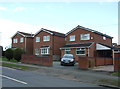 Houses on Bennetts Road South, Keresley in CV7 8HZ