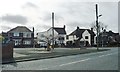 Junction of Woodlands Road and Whitburn Road [B1299] in NE36 0LT