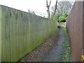 Public footpath to Boldon Lane, Cleadon in SR6 7SA