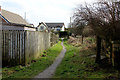 Public Footpath heading for the A682, Manchester Road in BB11 2QP