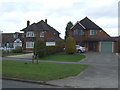 Houses on Lutterworth Road (B4114), Whitestone, Nuneaton in CV11 4TJ