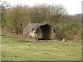 Small shed in a field, Pegswood in NE61 6FU