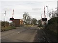 Level Crossing at Longhirst Station in Longhirst