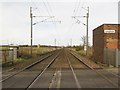 The East Coast Mainline at Longhirst Station in Longhirst