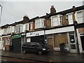 Closed shops on Forest Road, Walthamstow in E17 6EB