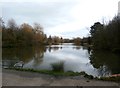 Lake at Highfields Country Park in DN6 7PX
