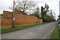 Great Brickhill Road heading NE from Soulbury in LU7 0BZ