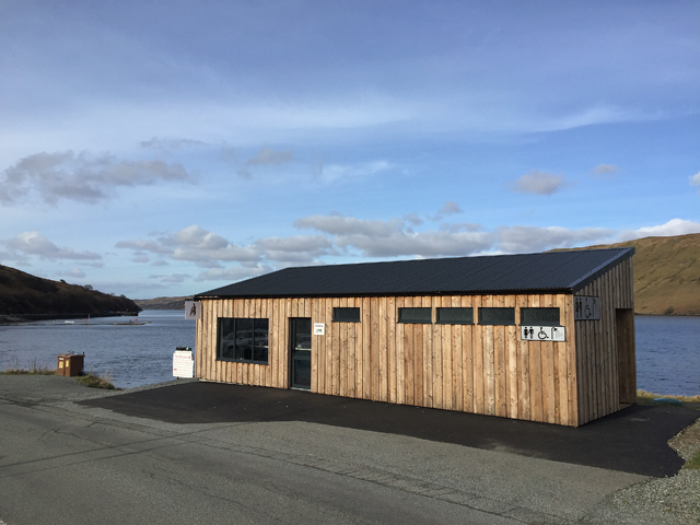 New toilet block and coffee shop in IV47 8SZ