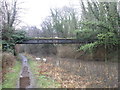 Footbridge over the Cromford Canal at Golden Valley in DE55 4ER