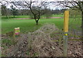 Public footpath at Glen Gorse Golf Club in LE2 5WW