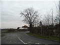 Hall End Road at the junction of Keeley Lane in MK43 9BL