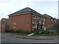 New housing on Bennett's Road North in CV7 8JN