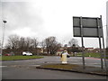 Roundabout on Vauxhall Way, Luton in LU2 0RZ