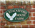 Stacksford House Farm (farm sign) in NR17 1PA