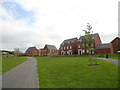 New houses on Fenwick Way, Consett in DH8 8AT