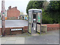 Phone Box at junction of Elm Avenue and Rectory Road, Garswood in WN4 0UT