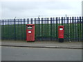 Elizabeth II postboxes on Bayton Road, Exhall in CV7 9NP