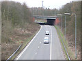 M6 Junction 25 Northbound Exit road to A49 in WN4 0LB