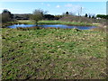 Pond on Sluice Common in Denver, Norfolk in PE38 0EA