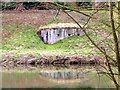 WWII pill box beside the River Dove in DE6 2BN
